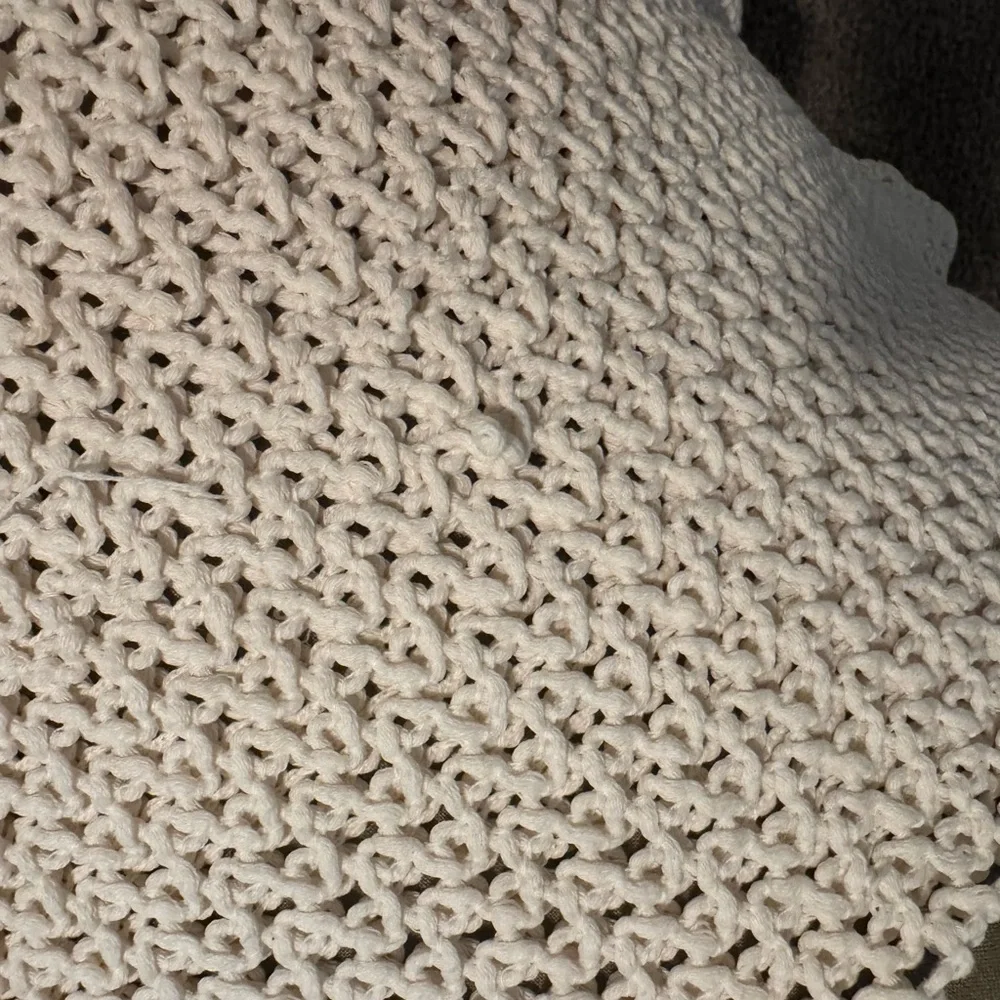 West Elm organic cotton throw plus two shams